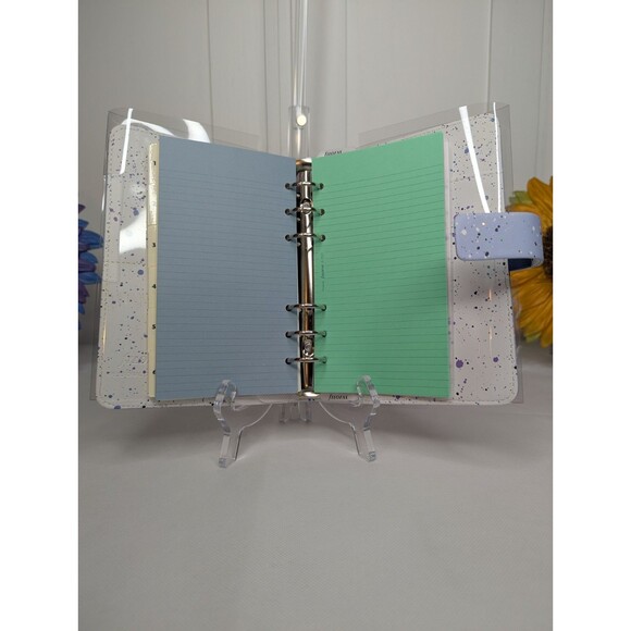 Filofax Personal Patterns Organizer 2026 - Expressions, Blue - Picture 9 of 12